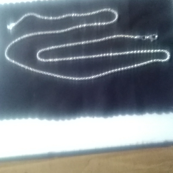 22" Italian Made .925 Sterling Silver Popcorn Chain - Picture 2 of 4